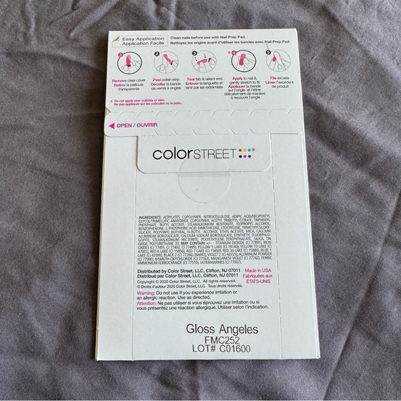 *Retired* Color Street: Gloss Angeles | Neon Pink Barbie Summer Bright Spring - Picture 4 of 11